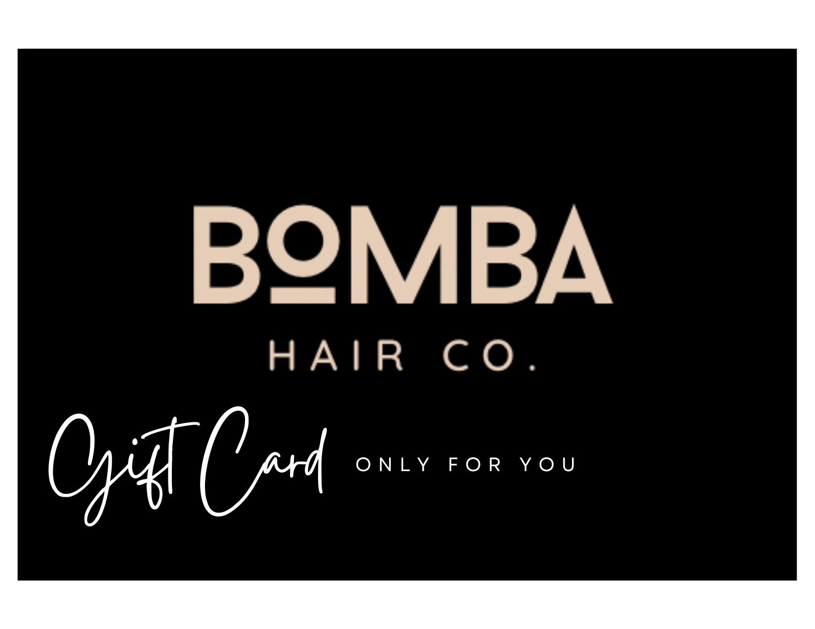 GIFT CARD BOMBA HAIR CO gift-card-bomba-hair-co