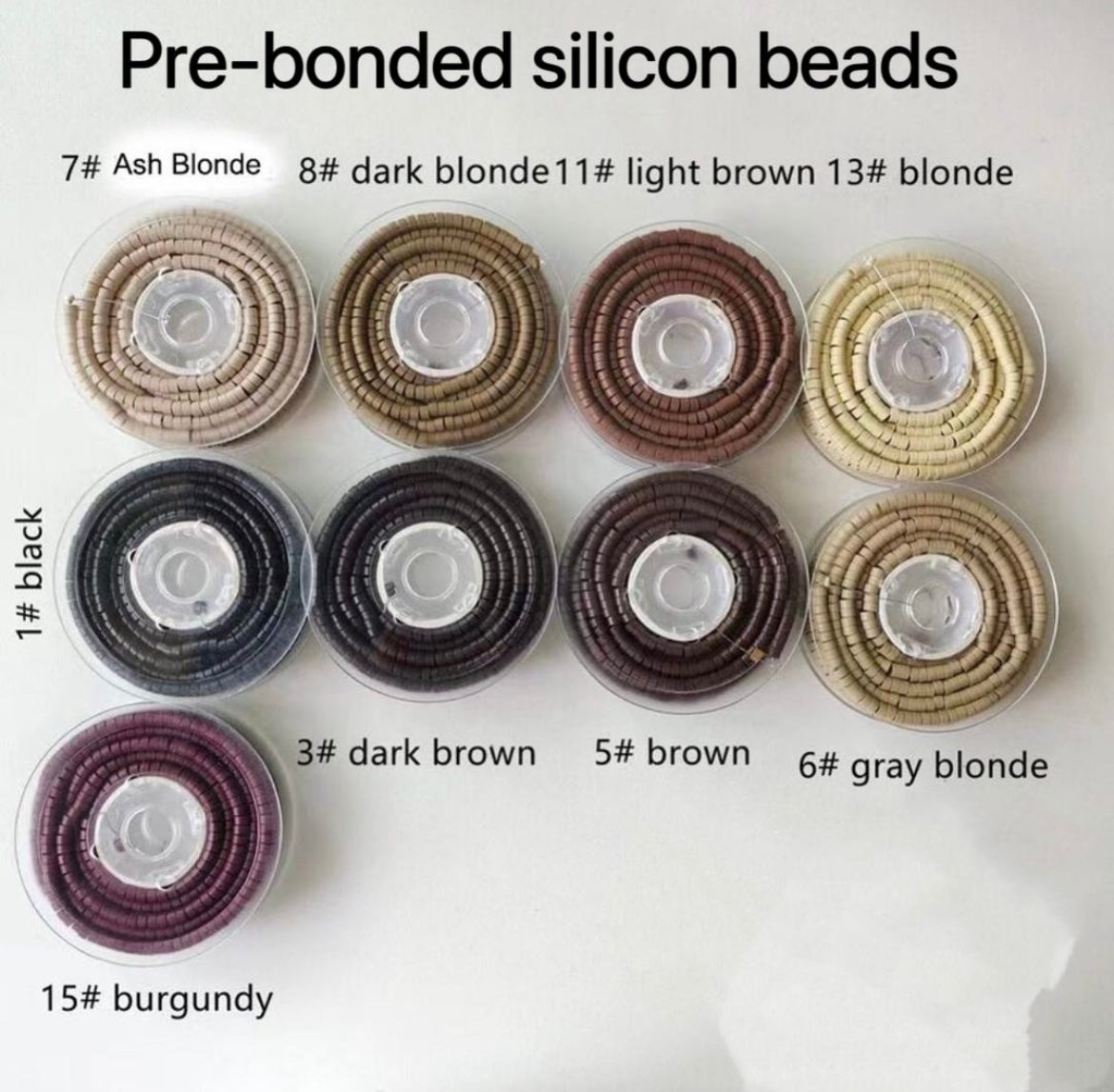 Pre - Loaded Silicone Lined Extension Beads
